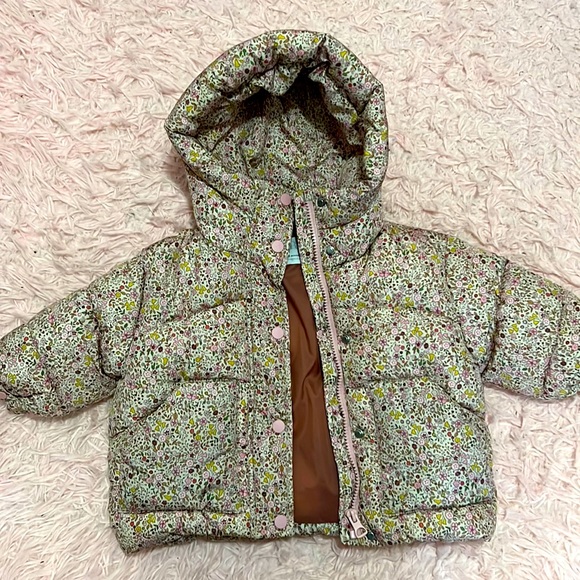 Zara girls coat size 12-18 mths - Picture 1 of 3